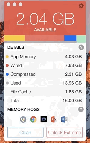 Geben Sie mit Memory Clean RAM auf Ihrem Mac frei.