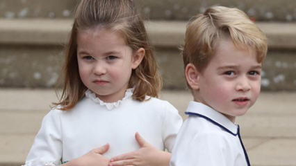 Das Duo, über das in der britischen Presse am meisten gesprochen wurde: Prince George und Princess Charlotte