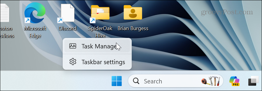 Task-Manager Windows 11