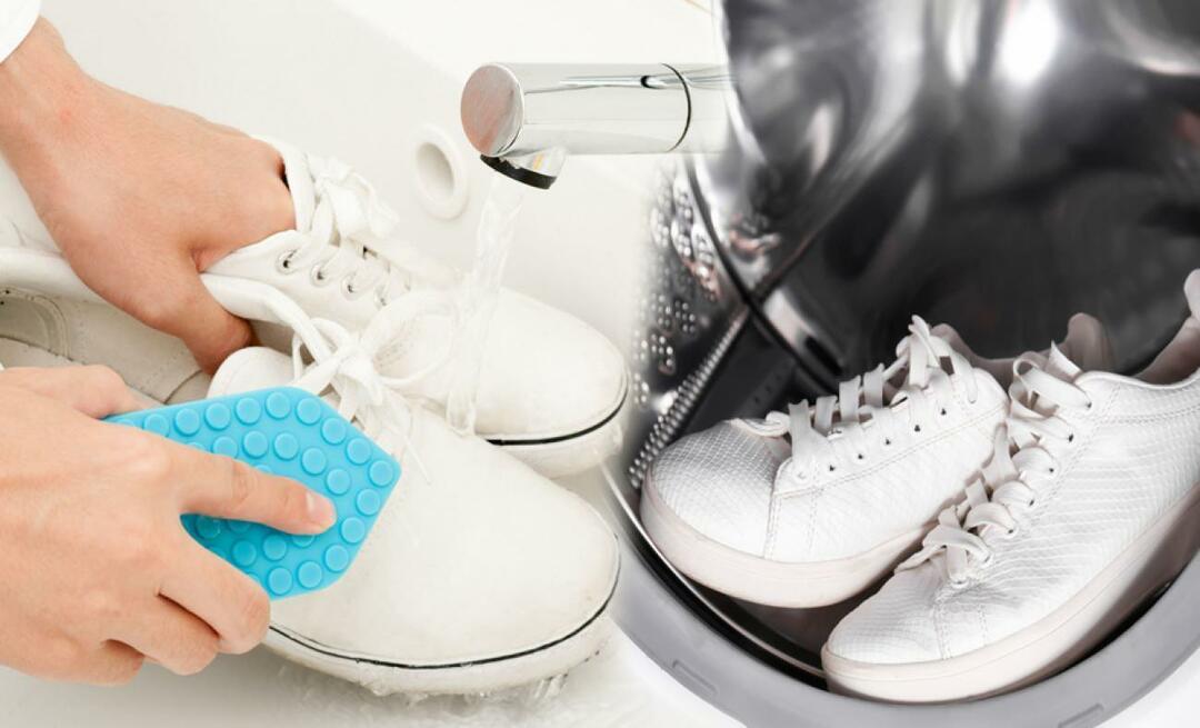 Wie reinige ich weiße Schuhe? Wie reinigt man Turnschuhe? Schuhreinigung in 3 Schritten