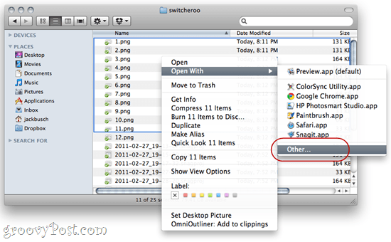 So erstellen Sie mehrseitige PDF-Dateien in MAC OS X mit Automator
