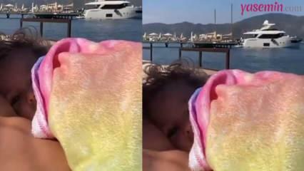 Anıl Altan, der im Urlaub war, hat mit seiner Tochter ein Video gedreht!