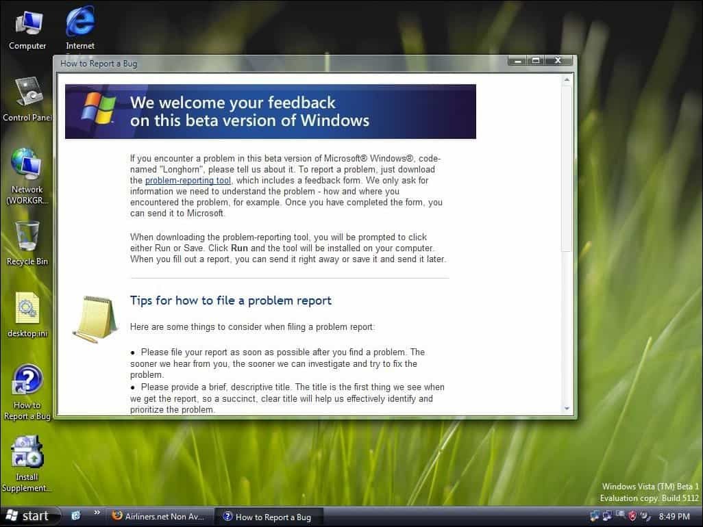 Windows Vista wird heute 10 Jahre alt