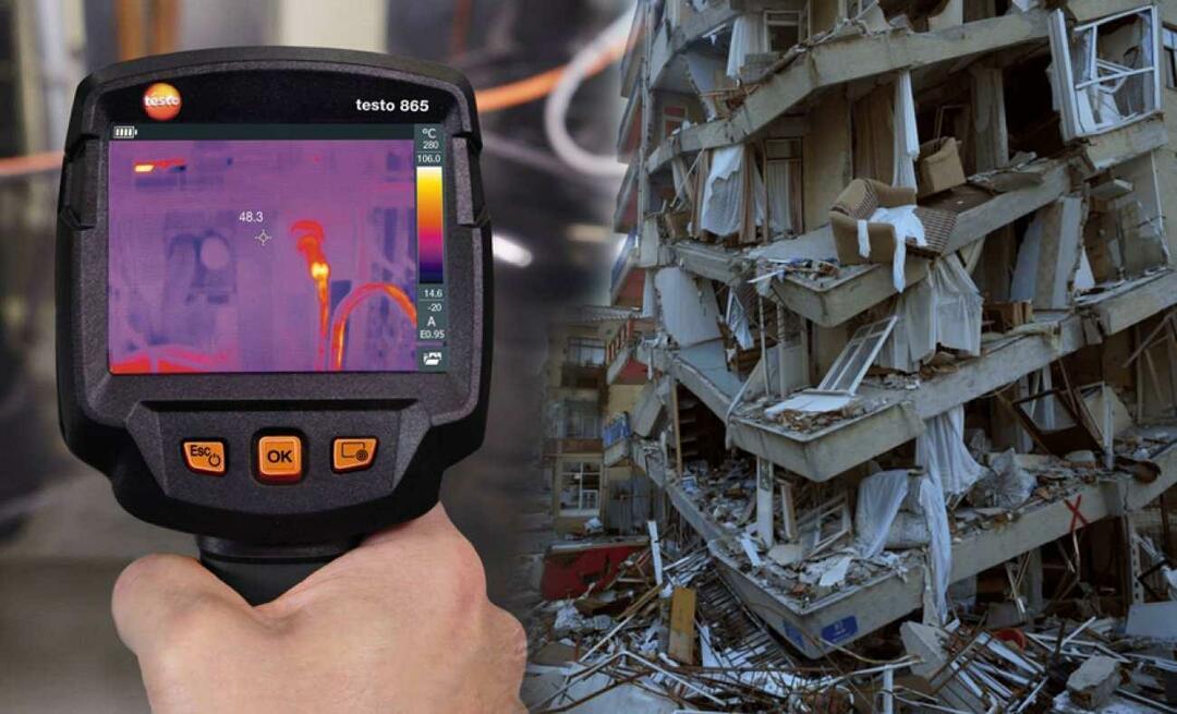 Was ist eine Wärmebildkamera und was macht sie? Wie funktioniert eine Wärmebildkamera bei einem Erdbeben?