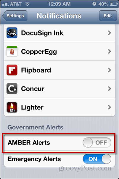 So deaktivieren Sie AMBER-Benachrichtigungen auf einem iPhone