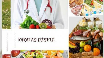 Was ist die Karatay-Diät, wie wird sie durchgeführt? Gesunde und schnelle Gewichtsabnahme Karatay-Diät