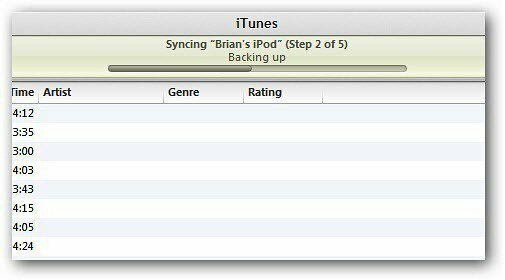 iTunes synchronisieren