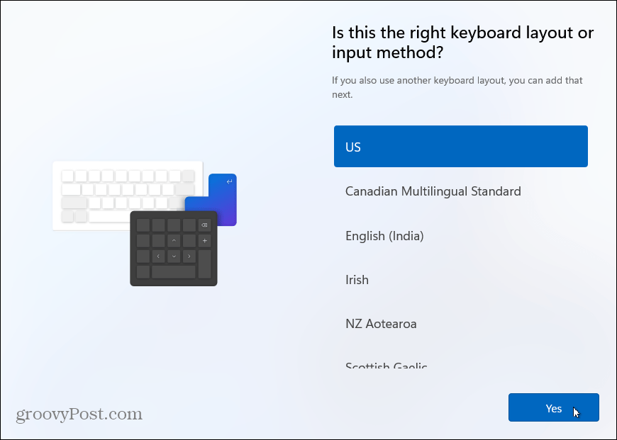 Tastaturlayout installieren windows 11
