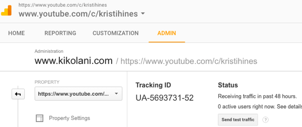 Google Analytics-Tracking-ID