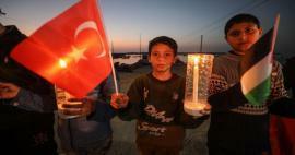 Palästinensische Kinder Türkei Veranstaltung, die die Türkei bewegt! „Deine Wunde ist unsere Wunde“