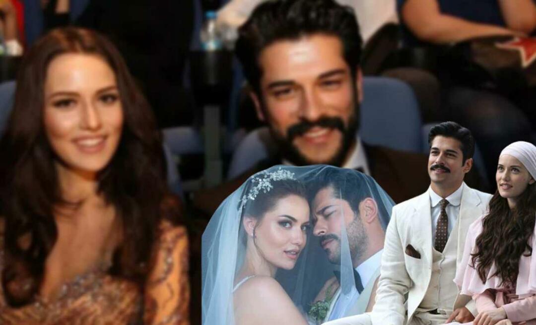 Burak Özçivit und Fahriye Evcens romantische Pose, die den Feind knackt!