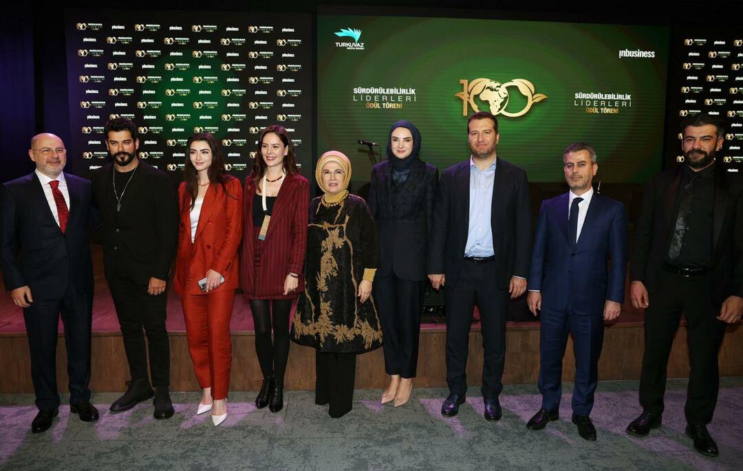 Emine Erdoğan traf sich beim Sustainable Century Summit mit den Akteuren der Stiftung Osman