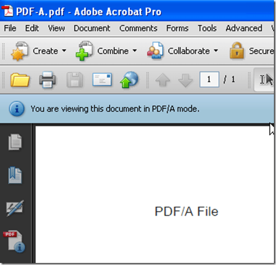 So erstellen Sie ein tragbares Archiv im Dokumentformat (PDF / A)