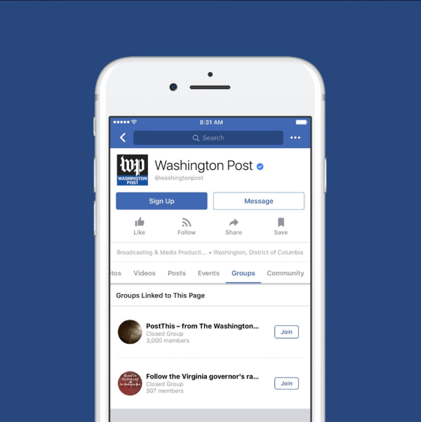 Facebook gab bekannt, dass Groups for Pages jetzt weltweit verfügbar ist.