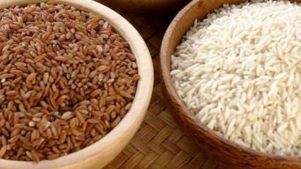 Ist weißer Reis oder brauner Reis gesünder?