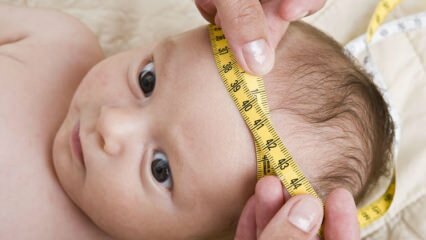 Wie misst man den Kopfumfang bei Säuglingen? Wie korrigiere ich die Kopfspitze bei Säuglingen?