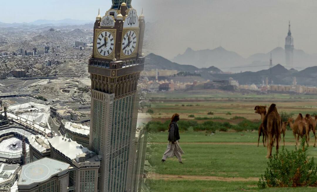 Berge und Ebenen in Mekka sind grün! Naht die Apokalypse? Hier sind die Vorzeichen der Apokalypse...