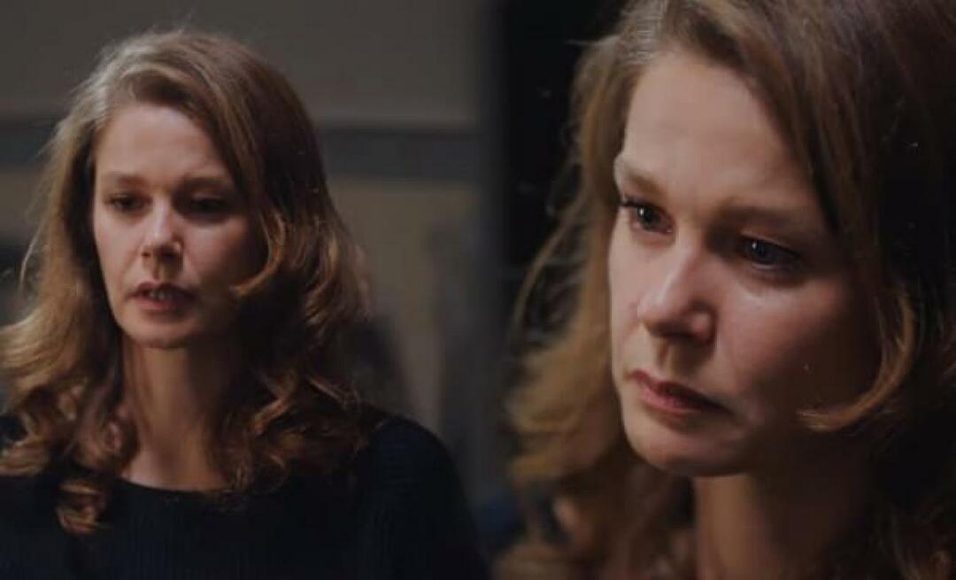 Der Laubfall hat in Girl in the Glass begonnen! Emotionaler Austausch von Burcu Biricik