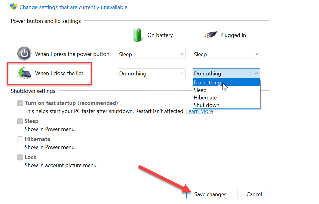 Schließen Sie einen Laptop und verwenden Sie einen Monitor unter Windows 