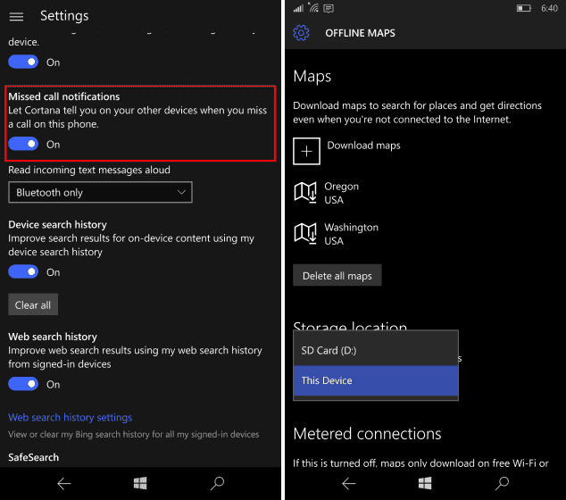 Windows 10 Mobile Preview Build 10572 verfügbar, erfordert jedoch weiterhin ein Rollback