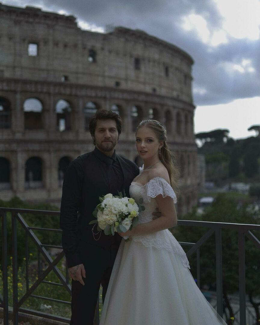 Die Hochzeit des berühmten Paares fand in Rom statt