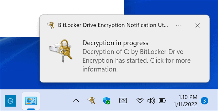 Verwenden Sie die BitLocker-Verschlüsselung in Windows 11
