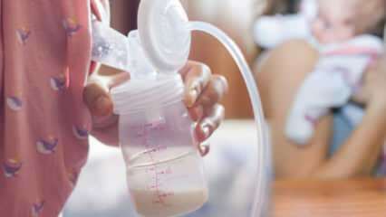 Wie kann man schmerzlose Muttermilch ausdrücken und speichern? Melkmethode für Hand- und Elektropumpen