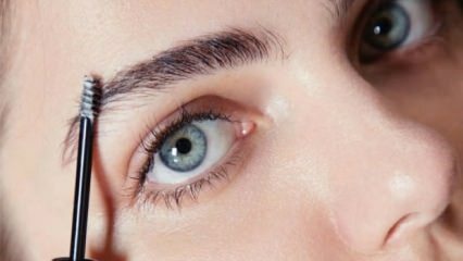 Was ist die Technik, um Augenbrauen mit Seife zu füllen?