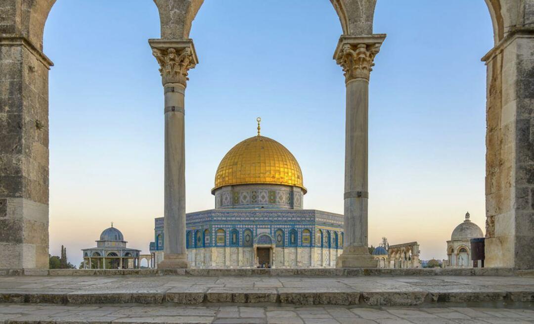 Wo ist Jerusalem? Warum ist Jerusalem wichtig? Warum ist Masjid al-Aqsa so wichtig?