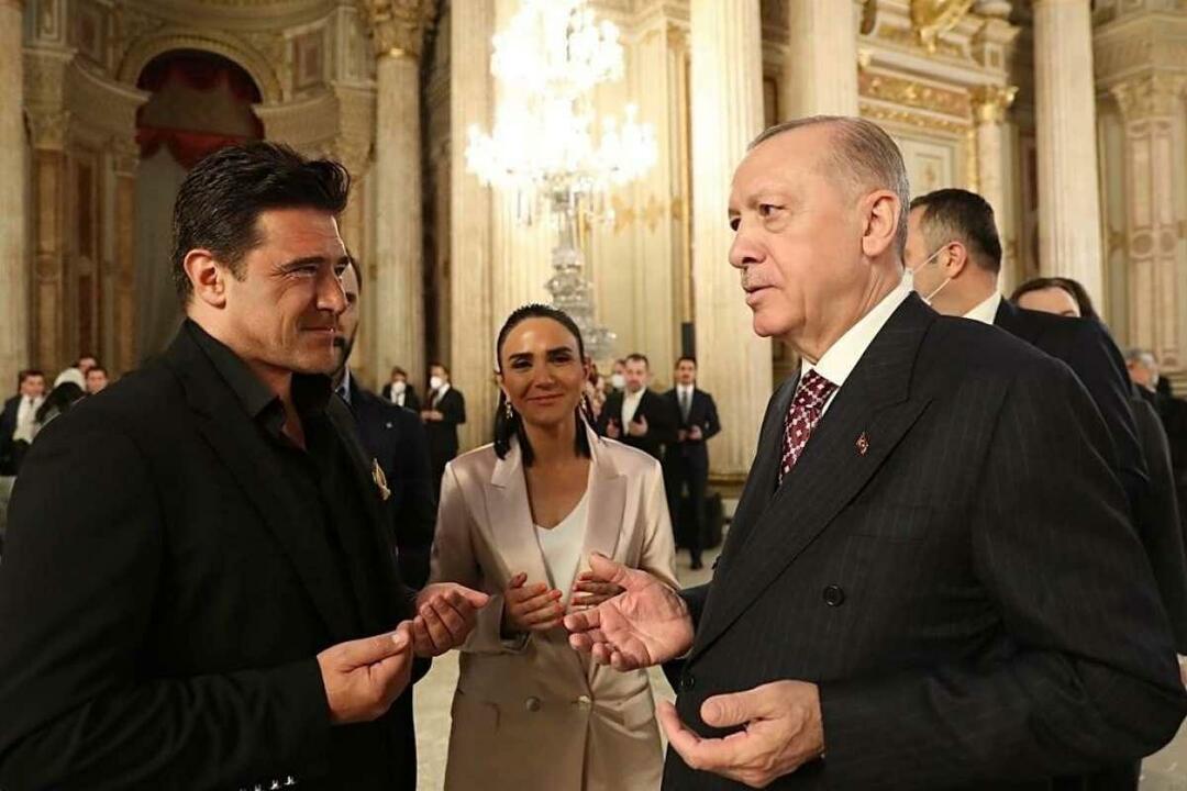 Hakan Ural und Präsident Recep Tayyip Erdogan
