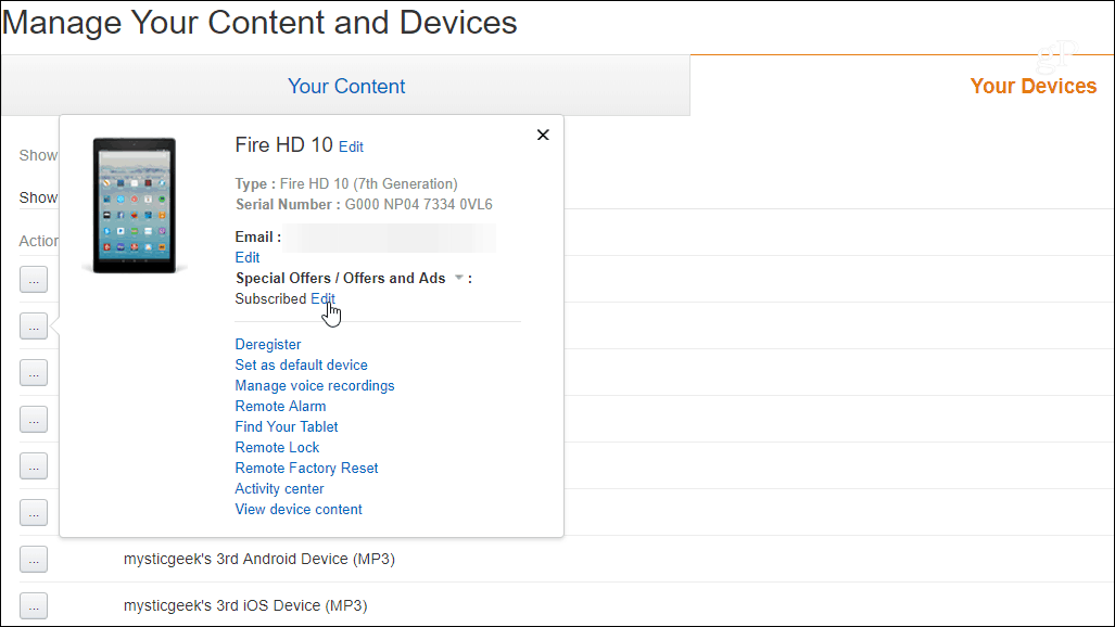 So entfernen Sie Anzeigen vom Fire HD 10-Sperrbildschirm