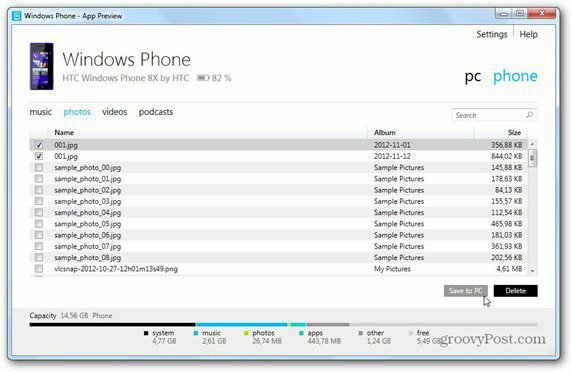 Windows Phone 8 Windows Phone App mit PC synchronisieren