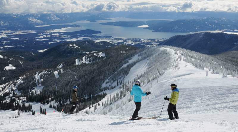 Nicht viele bekannte Skigebiete auf der Welt