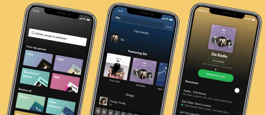 Spotify Premium Upgrade vorgestellt