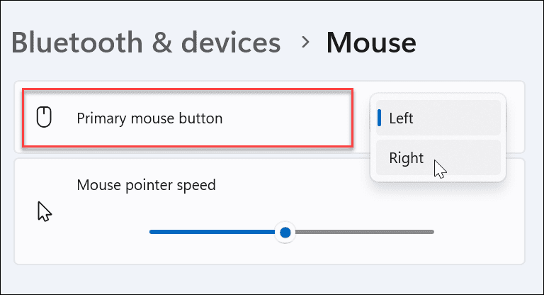Machen Sie die Maus in Windows für Linkshänder