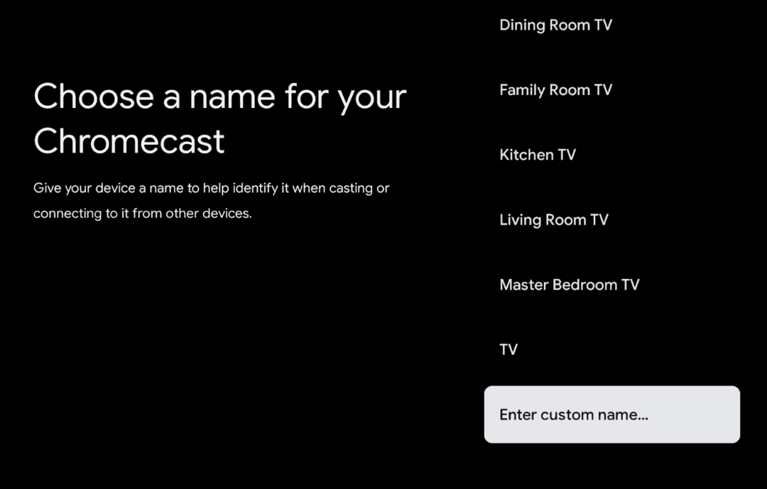 So benennen Sie Ihren Chromecast mit Google TV um