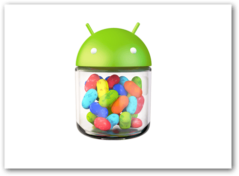 Android Jelly Bean macht seinen Weg auf mobile Geräte