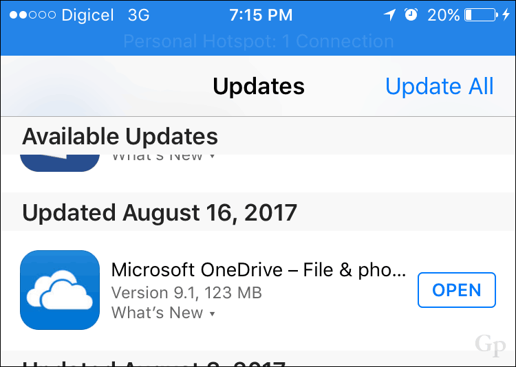 So verwenden Sie den PDF-Scanner in OneDrive für iOS