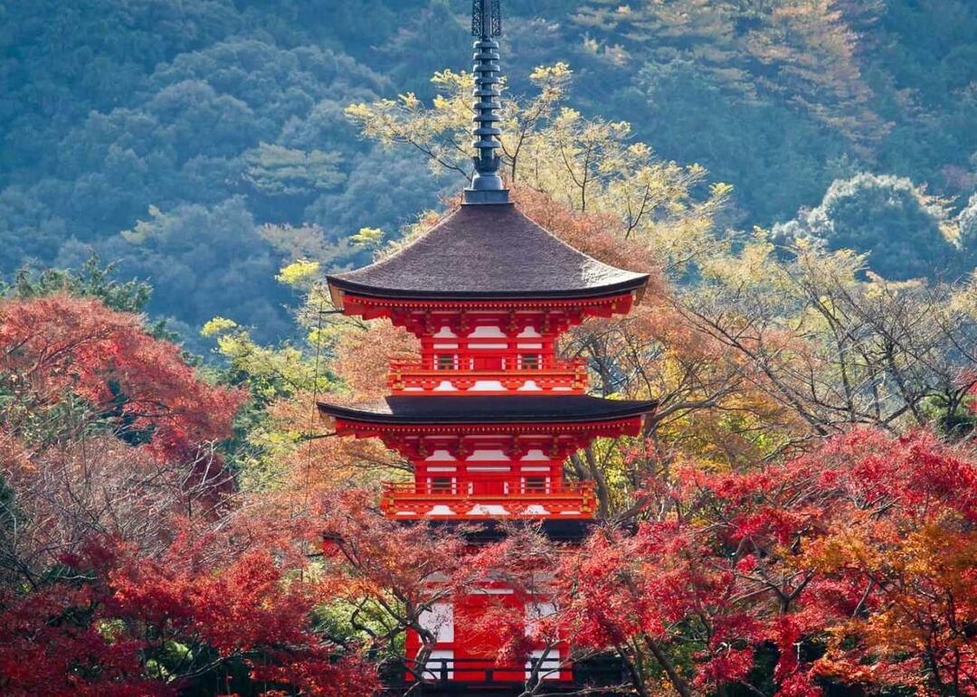 Skyline von Kyoto