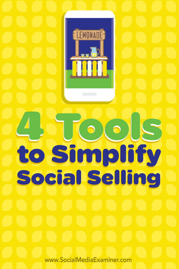 vier Tools zur Vereinfachung des Social Selling