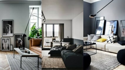 Dekorationsvorschläge, die mit schwarzen Möbeln angewendet werden können