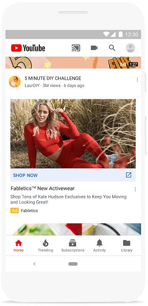 Google hat Discovery Ads angekündigt, mit denen Marketer Anzeigen auf YouTube, Google Mail und Discover nur mit Bildern schalten können.