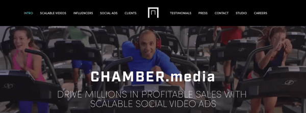 Chamber Media macht skalierbare soziale Videoanzeigen.