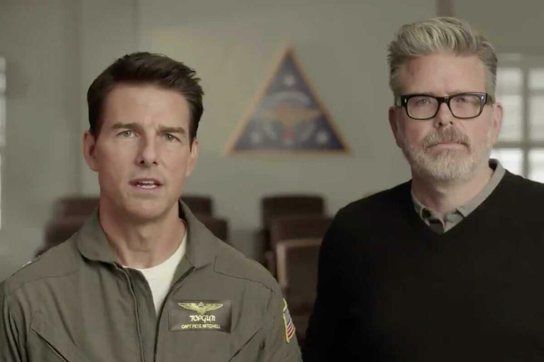 Tom Cruise und Christopher McQuarrie