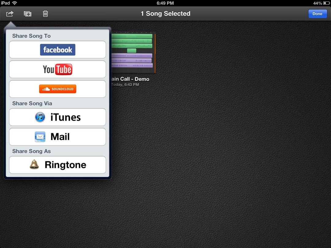 So importieren Sie eine GarageBand iOS-Datei in Logic Pro unter Mac OS X.