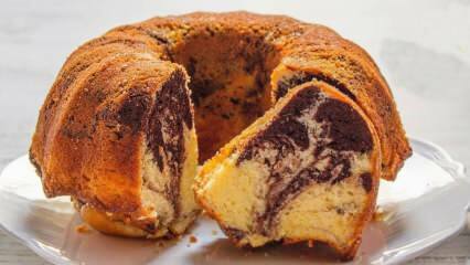 Wie macht man den einfachsten Brownie-Marmorkuchen der Welt? Köstliches Marmorkuchenrezept