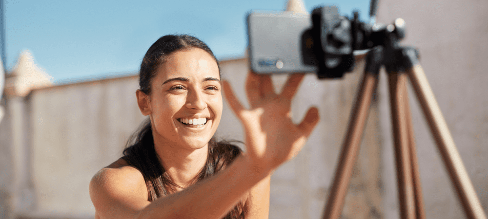 Wie man ein Selfie auf Android macht