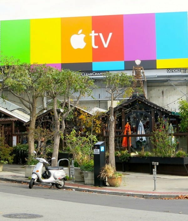 Apple TV über Cafe Flora