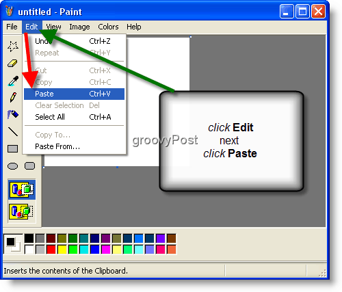 Machen Sie einen Screenshot in Windows XP