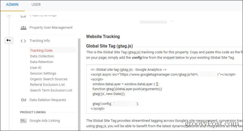 Google Analytics-Tracking-Code